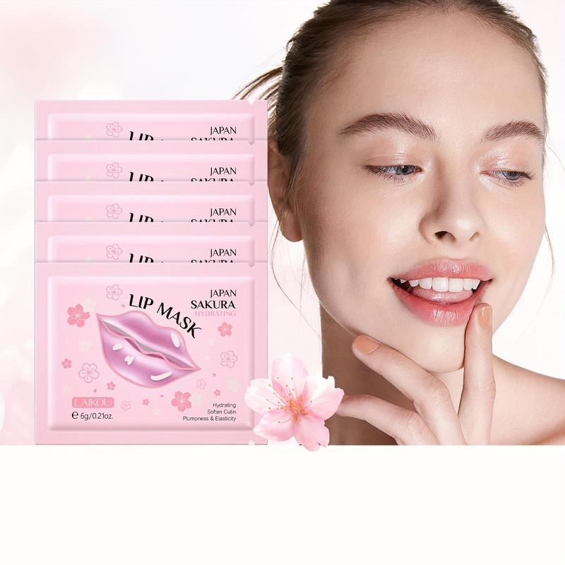 Sakura Skin Care Kit, 20pcs set Moisturizing Facial Mask & Lip Mask & Mud Mask & Facial Scrub, Hydrating Skin Care Products for Women, Christmas Gift