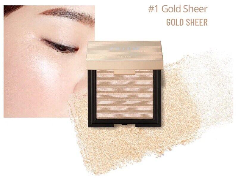 [CLIO Official Shop] CLIO Prism Highlighter | Face Illuminator | Buildable Pearl & Shimmer Pressed Powder for a Natural Glassy Glow | K-beauty Bronzer