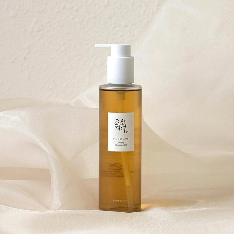 Beauty of Joseon Ginseng Cleansing Oil 210ml - Deep Cleansing for Skin Lightweight Makeup