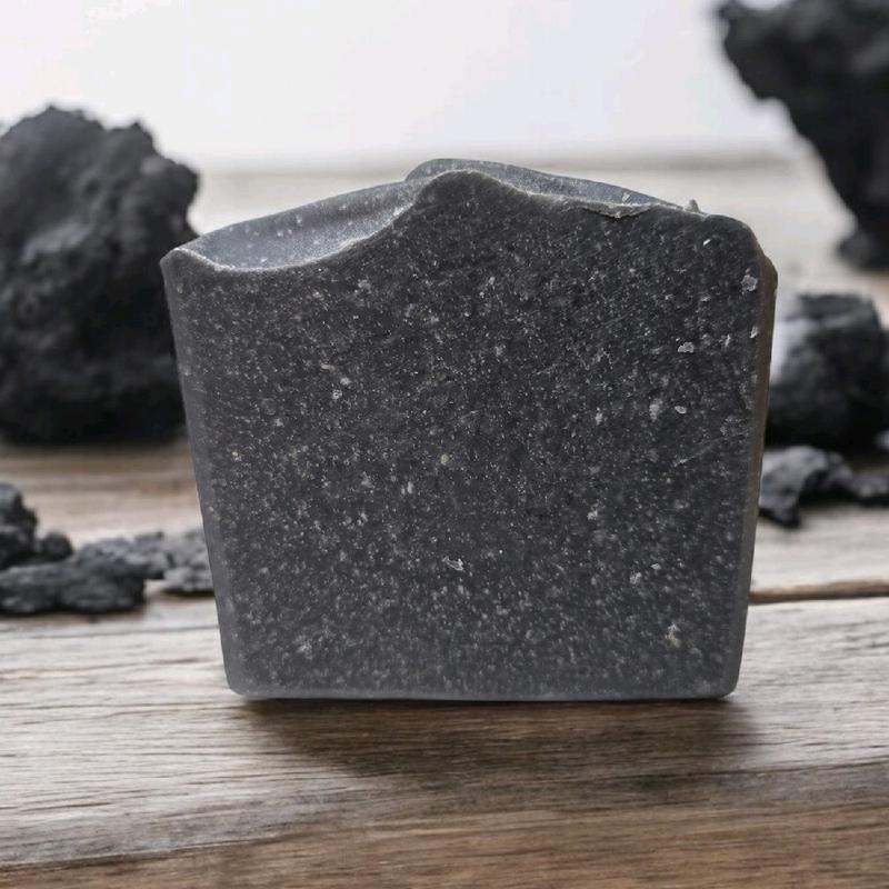 Charcoal Goats Milk and Tallow Soap - Hand-Made with Natural Ingredients - Body Care