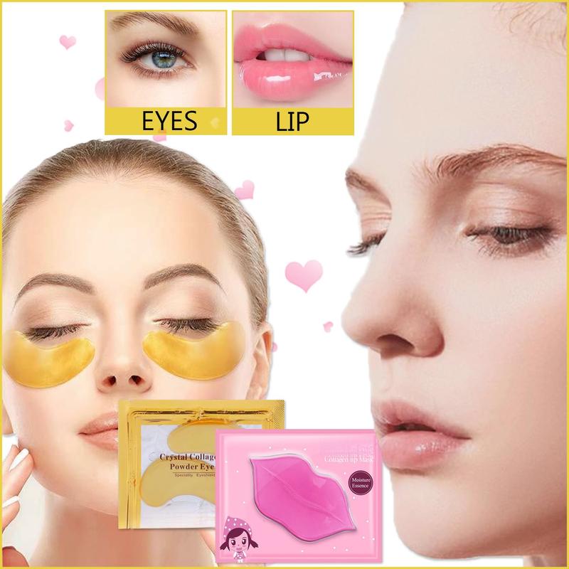 30 Pairs Gold Gel Eye Masks, Moisturizing & Nourishing, Reduces Puffy Eyes, Fine Lines & Dark Circles for Women & Men