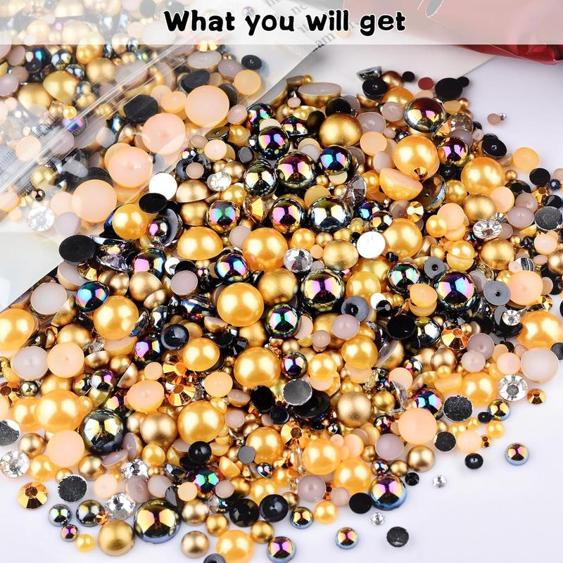 Mixed Size Resin Rhinestone Kits, 30g DIY Materials for Nail Art Decoration & Clothing Decoration