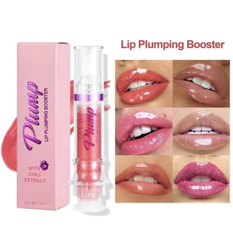 Plump, Lip Plumping Booster, Plumping Lip Oil with Chili Extract, Natural Lip Plumping Oil