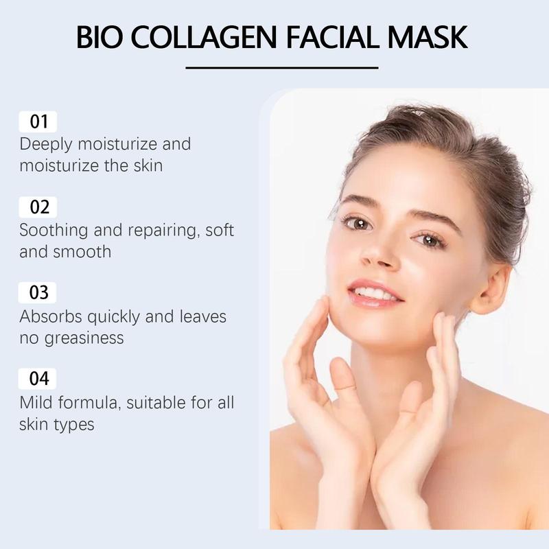 Collagen Face Mask, 3 Boxes Moisturizing Facial Care Masks for Firming Skin, Hydrating Facial Skin Care Products for Women