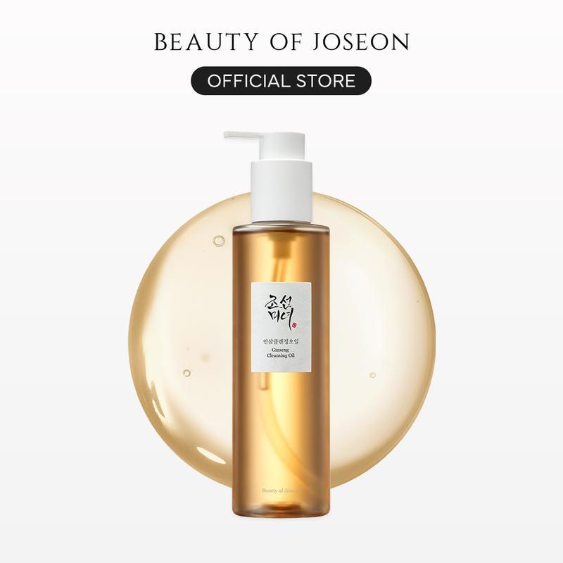 Beauty of Joseon Ginseng Cleansing Oil 210ml - Deep Cleansing for Skin Lightweight Makeup