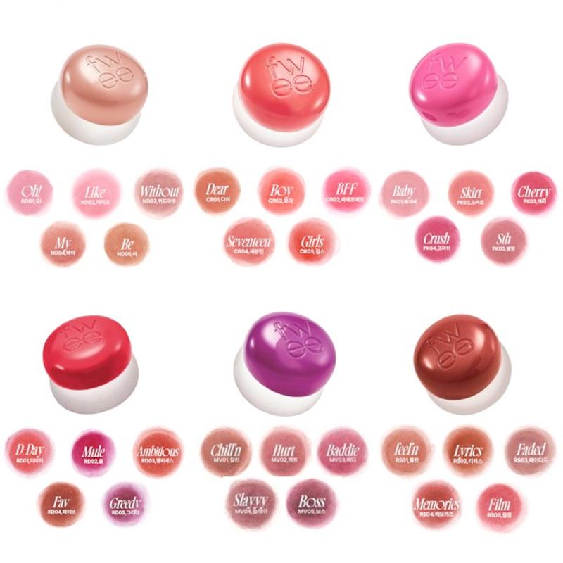 fwee - Lip&Cheek Blurry Pudding Pot (All Colors) 5g