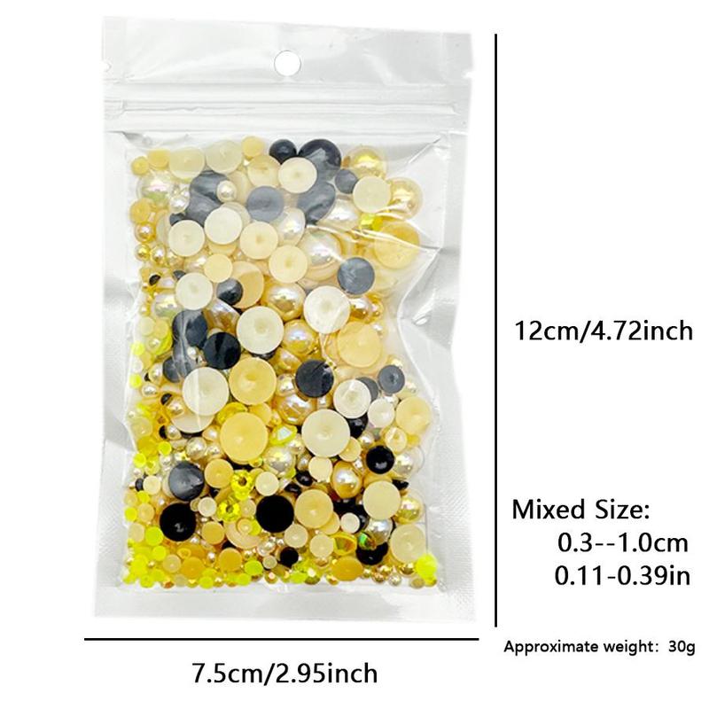 Mixed Size Resin Rhinestone Kits, 30g DIY Materials for Nail Art Decoration & Clothing Decoration