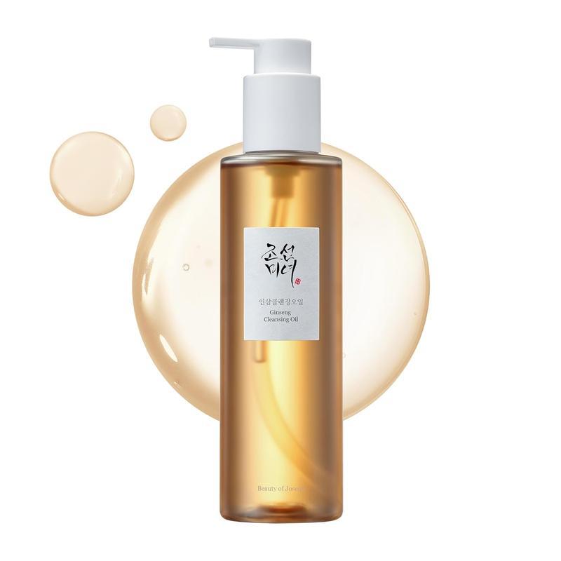 Beauty of Joseon Ginseng Cleansing Oil 210ml - Deep Cleansing for Skin Lightweight Makeup