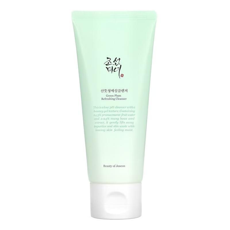 [Beauty of Joseon] Green Plum RefreshingCleanser 100ml Facial Gel Skincare Calming SkinRepair Comfort Cleansing Facial Cleansing FacialWash Korean Coconut