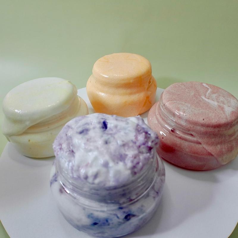 Pristine Custom Scoops Scrub Souffle, 5oz - Non-Toxic & Chemical-Free essential body Exfoliant