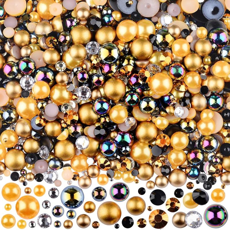 Mixed Size Resin Rhinestone Kits, 30g DIY Materials for Nail Art Decoration & Clothing Decoration