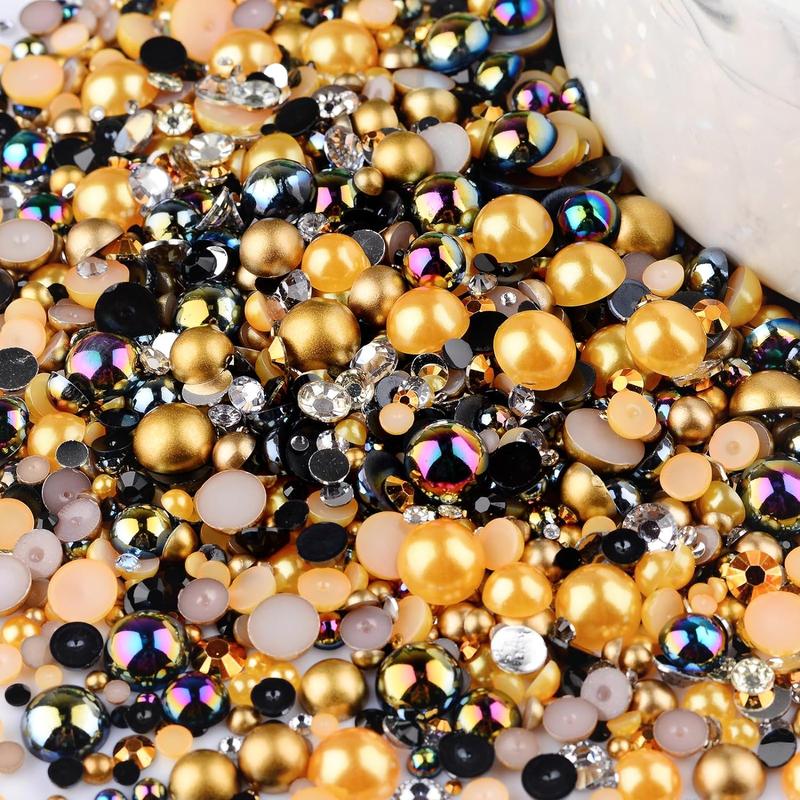 Mixed Size Resin Rhinestone Kits, 30g DIY Materials for Nail Art Decoration & Clothing Decoration