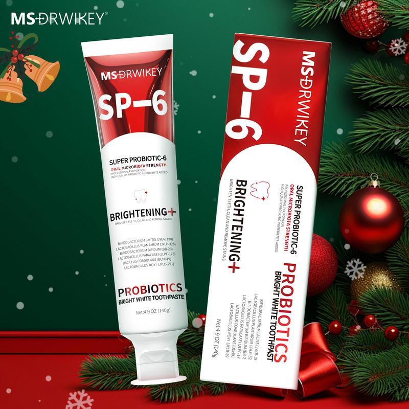 MS-DRWIKEY Sensitive Teeth and Cavity Prevention sp-6 Toothpaste, Cool Mint, 4.9 oz Oral