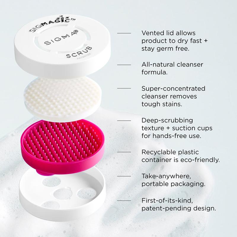 Sigma Beauty Sigmagic Scrub affordable stocking makeup accessory