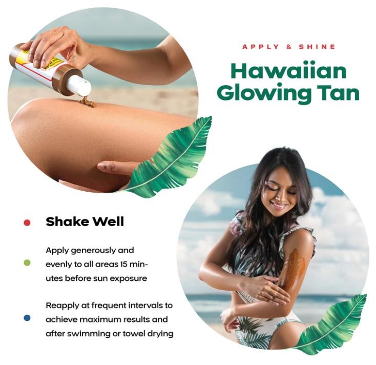 Maui Babe Browning Lotion - Natural Hawaiian Tan Accelerator with Vitamins & Antioxidants - Moisturizing Formula for All Skin Types - Made in USA - 4 fl oz