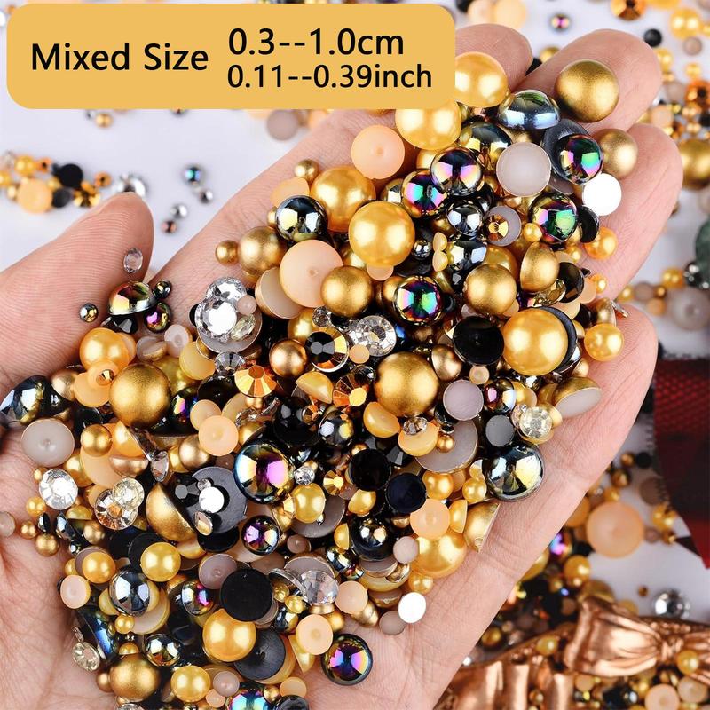 Mixed Size Resin Rhinestone Kits, 30g DIY Materials for Nail Art Decoration & Clothing Decoration