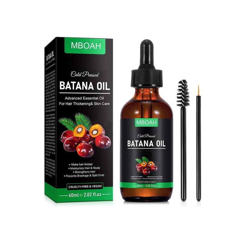 Batana Oil Hair Care Oil, 1 Box Multi-purpose Hair Care Oil for Skin, Eyelashes, Hair, Moisturizing Hair Care Oil for Women and Men, Christmas Gift