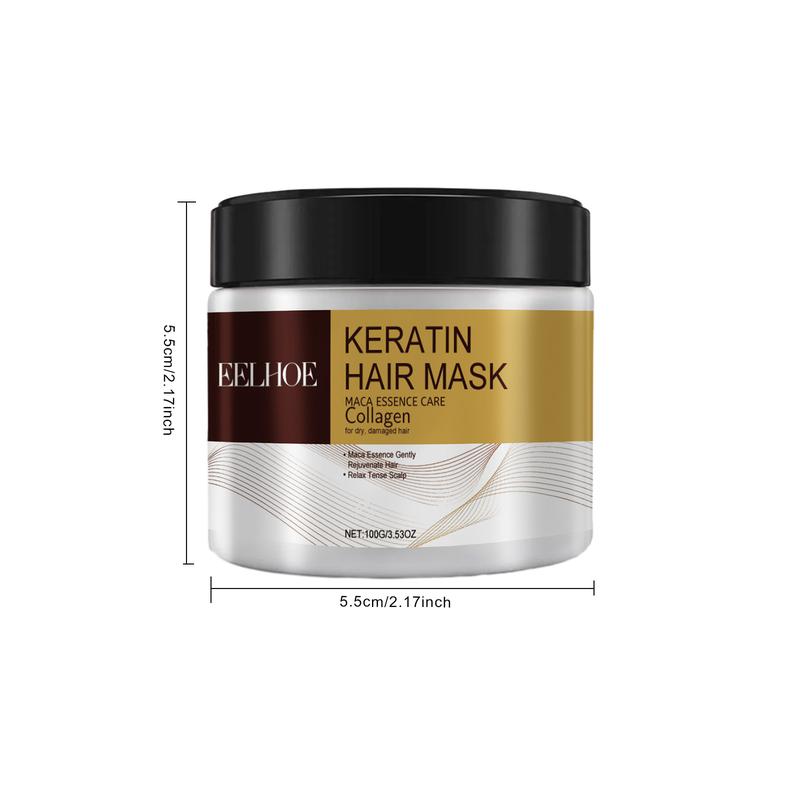 100g  keratin moisturizing mask, deep moisturizing repair damaged hair, men and women can use Conditioner Haircare