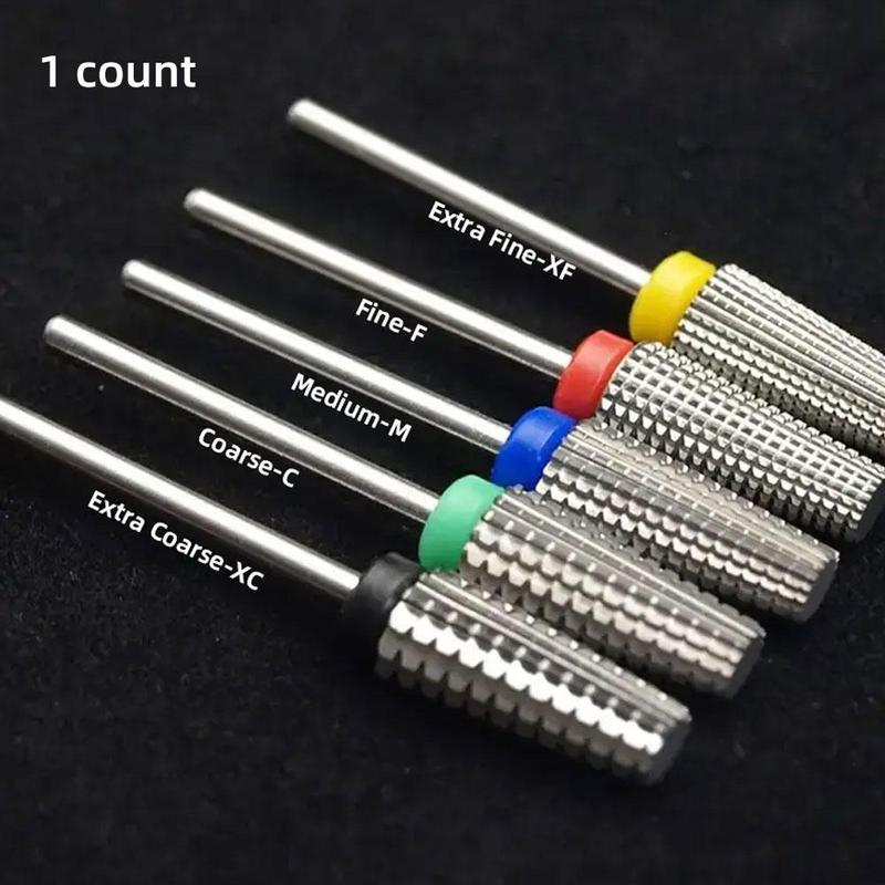 Nail Drill Bit, 1 Count Professional Corn Ceramic Nail File for DIY Nail Art, Manicure & Pedicure Tools for Home & Salon Use