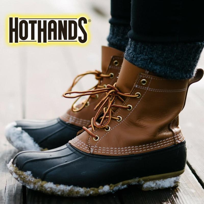 Hothands Toe Warmers - Long Lasting Safe Natural Odorless Air Activated Warmers - up to 8 Hours of Heat - 6 Pair Hothands