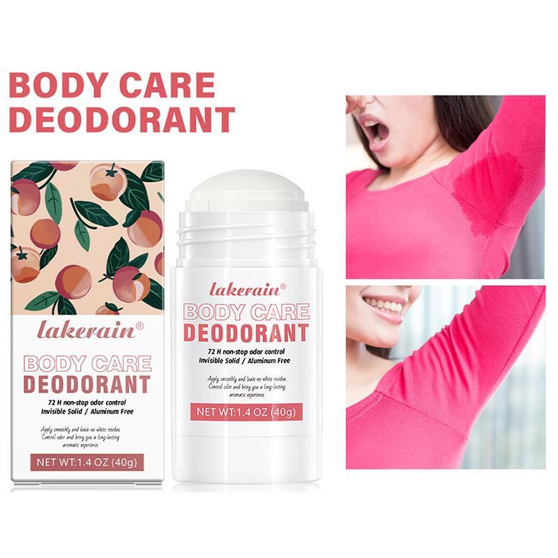 Fruit Flavor Deodorant, 2 Boxes Natural Fresh Refreshing Body Deodorant, Underarm Deodorant, Body Care Product for Women & Men