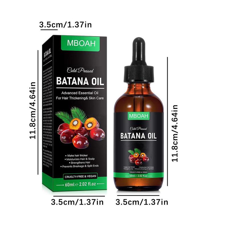 Batana Oil Hair Care Oil, 1 Box Multi-purpose Hair Care Oil for Skin, Eyelashes, Hair, Moisturizing Hair Care Oil for Women and Men, Christmas Gift