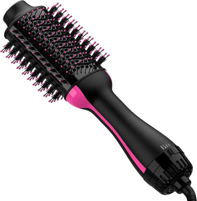 Hair Dryer Brush Blow Dryer Brush in One 4 in 1 Styling Tools with Oval Barreland Styler VolumizerHot Air Straightener Brush for All Hair Types Salon Curler