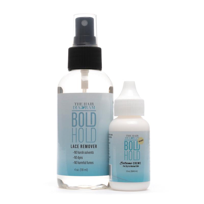 Bold Hold Extreme Creme & Remover - Combo Pack by The Hair Diagram bold hold