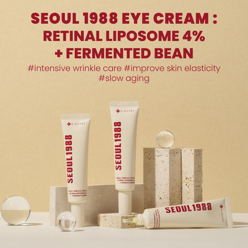 [KSECRET OFFICIAL STORE] SEOUL 1988 EYE CREAM : RETINAL LIPOSOME 4% + FERMENTED BEAN 30ml   1.01 fl.oz