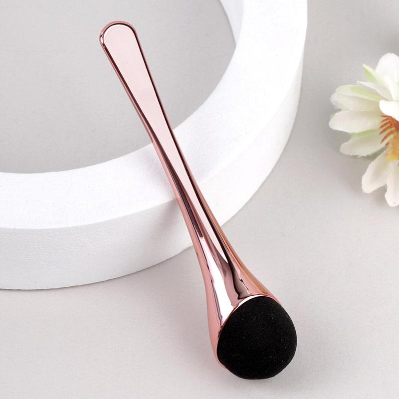 Makeup Sponge with Handle, Professional Soft Makeup Sponge Stick, Makeup Tool for Face & Eye, Portable Travel Makeup Tool