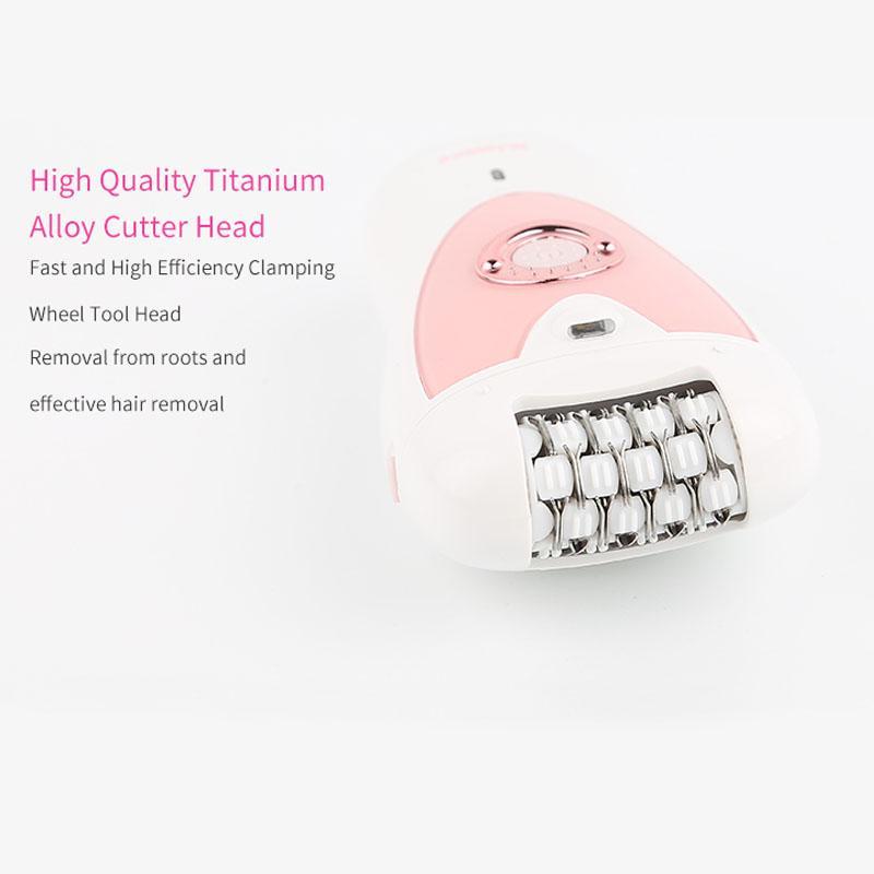 2 in 1 Electric Hair Epilator, Portable Hair Removal Machine for Women, Electric Shaver for Arms, Legs, Underarms, Bikini Line