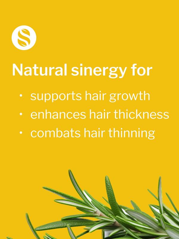 Rosemary Hair Strengthening Serum | Hair Growth Blend Oil with Caffeine, Keratin, Biotin Thickening Hair Treatment | Moisturize Scalp Serum | 1 oz