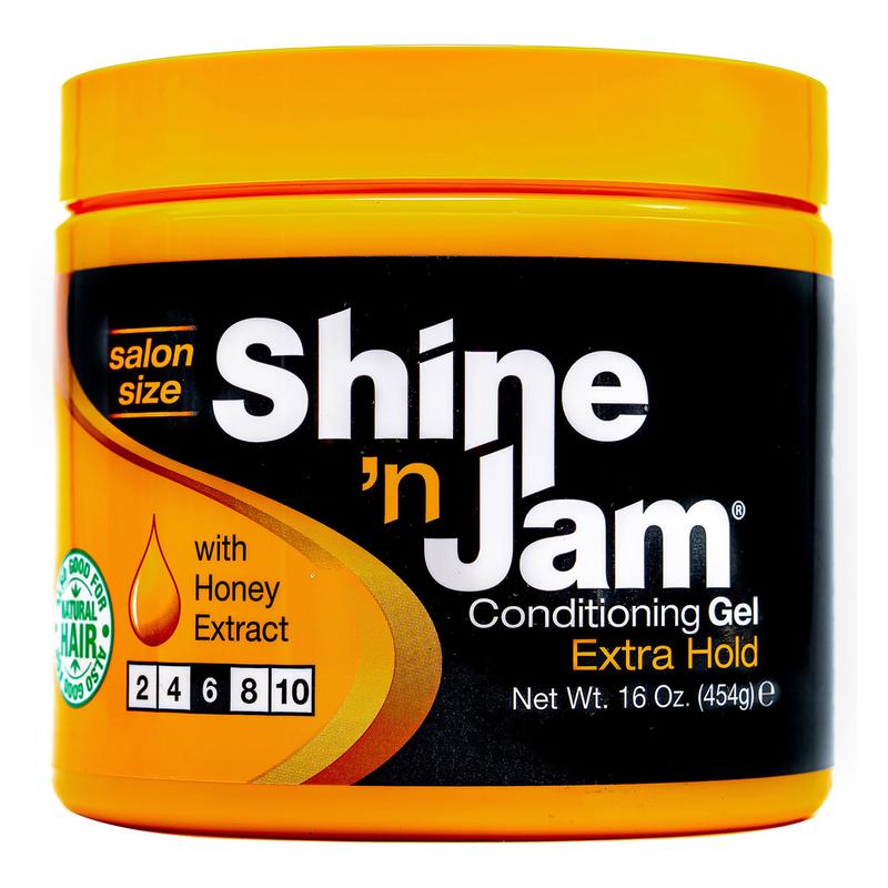 Shine-n-Jam Conditioning Gel Extra Hold by Ampro for Women - 16 oz Gel