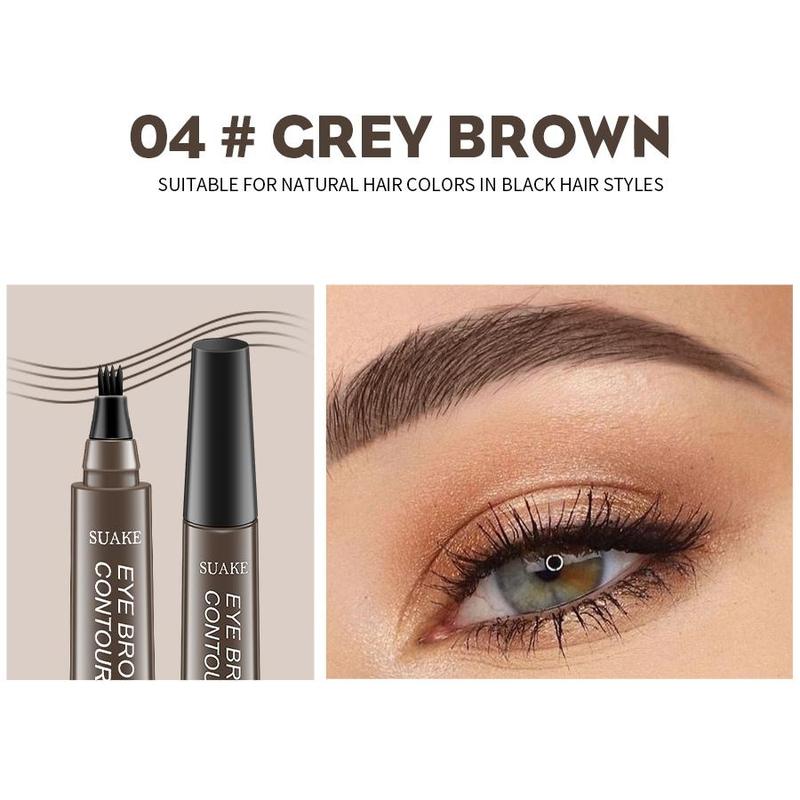 SUAKE  Four Pronged Eyebrow Pencil, Long-lasting and Natural, Not Easy To Remove Makeup, Fall Gift, Christmas, Christmas Gift