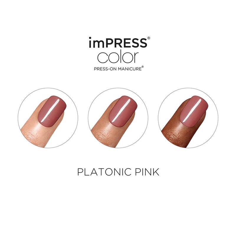 imPRESS Color Press-On Manicure - Platonic Pink