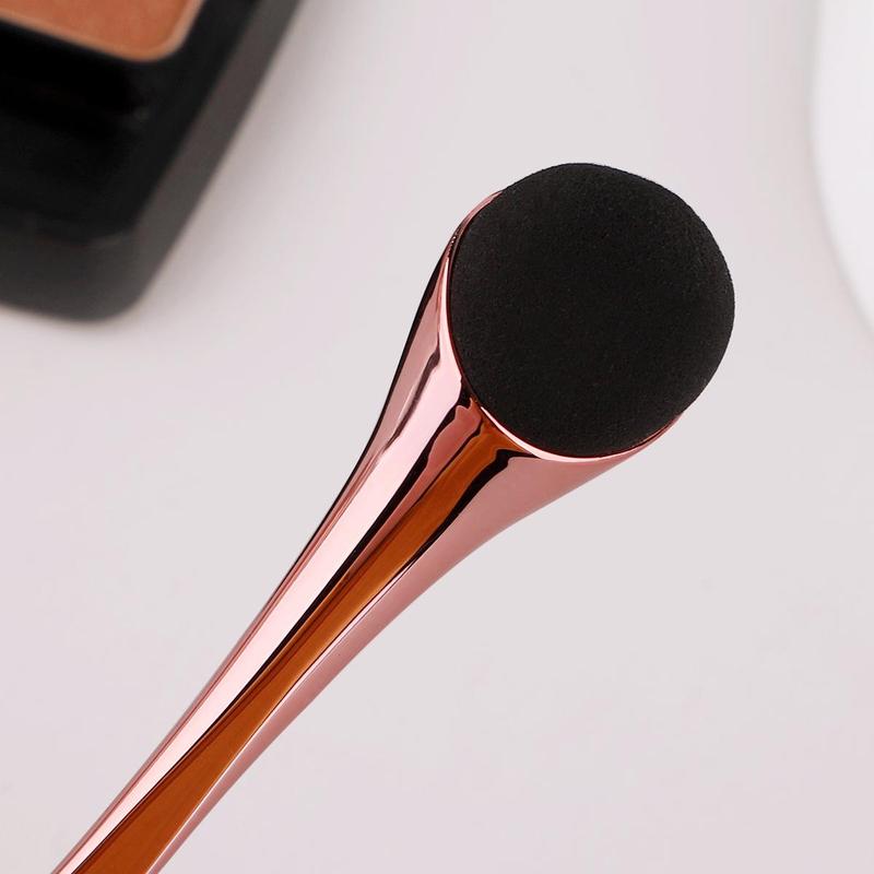 Makeup Sponge with Handle, Professional Soft Makeup Sponge Stick, Makeup Tool for Face & Eye, Portable Travel Makeup Tool