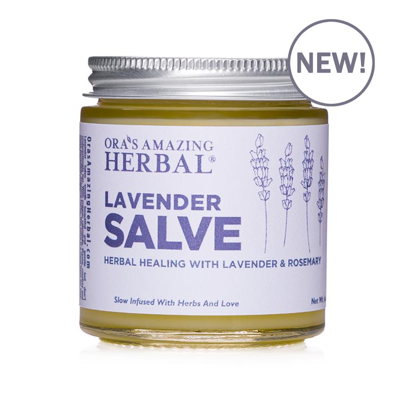 Lavender Herbal Body Salve, 4oz - Soothing & Moisturizing for Skin Healing