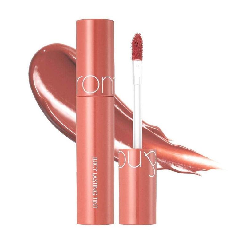 Rom&nd better Juicy Lasting Tint, 5.5g Gloss Glossy Lipstick Lipgloss Color Tinted Cosmetic Clear Makeup Papaya Lip Care