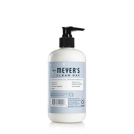 Mrs. Meyer's Clean Day Hand Lotion, Snowdrop Scent, 12 oz Bottle - Moisturizing Hand Cream for Soft Skin