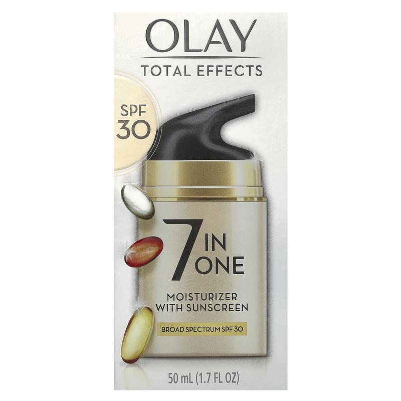 Olay Total Effects, 7-in-One Moisturizer with Sunscreen, SPF 30, 1.7 fl oz (50 ml)