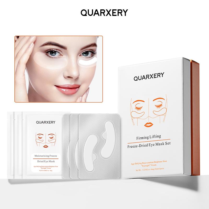 QUARXERY Firming Lifting Freeze-Dried Eye Mask Set Radiance Comfort black friday deals