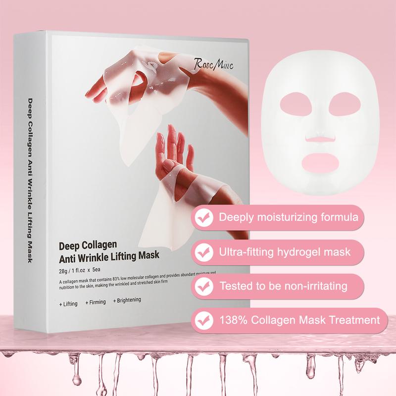 JOYYE Moisturizing Face Mask, Deep Collagen Face Mask, Face Masks Skin Care, Moisture Moisturize Moisturizer Comfort Daily