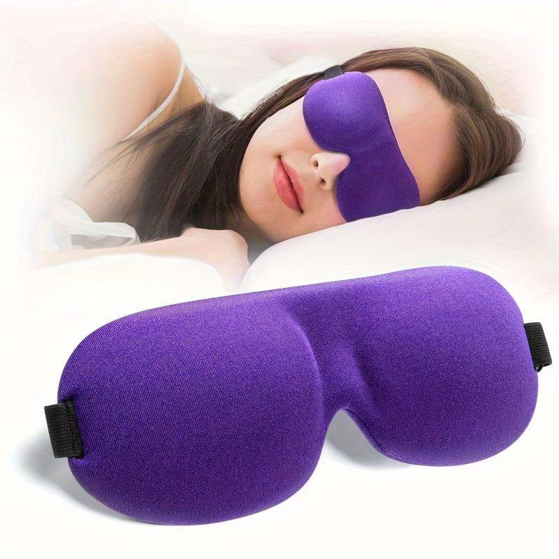 3D Sleep Eye Mask, 1 2pcs Soft Breathable Eye Mask, Sleep Eye Cover, Eye Protection Mask for Home & Travel