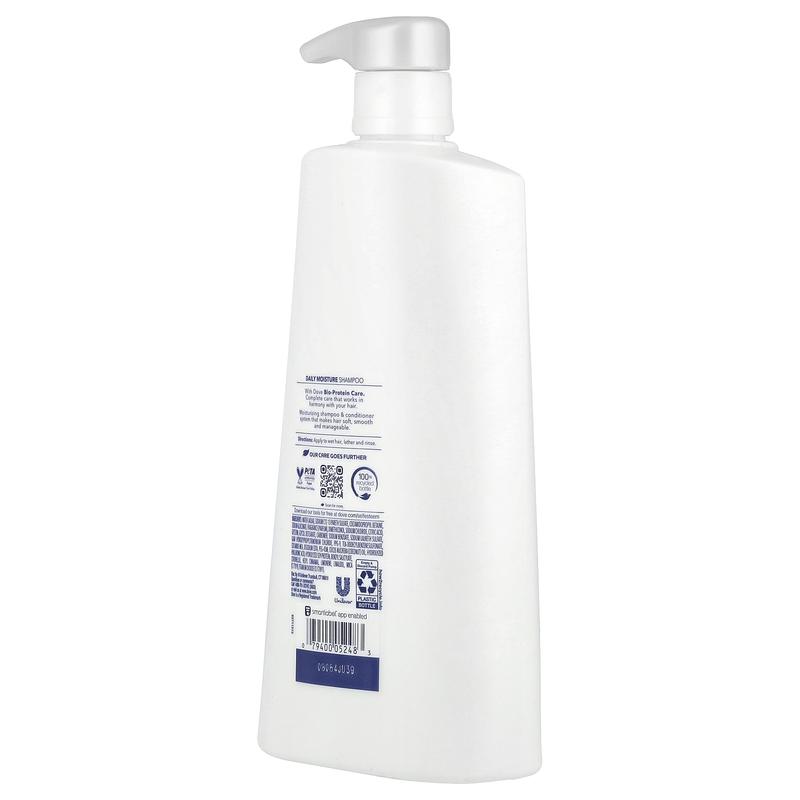 Dove Daily Moisture, Damage Therapy Shampoo, 25.4 fl oz (750 ml)