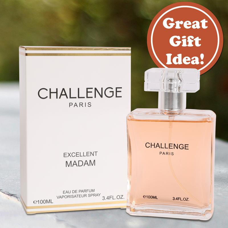 Challenge Paris Excellent Madam Eau De Parfum 100ml 3.4fl.oz. Spray Perfume for Women