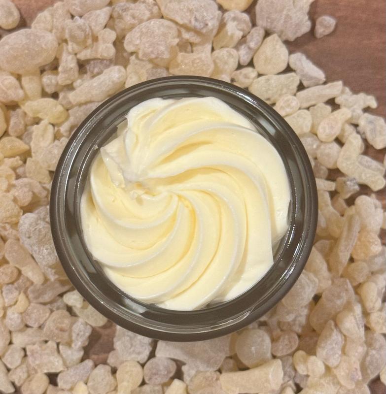 Golden Halo - Frankincense Butter (Equisetum Arvense Extract | Rosehip | Blackseed | Carrot Seed | Squalane | Bakuchiol | Hyaluronic Acid Moisturizing Face lotion)