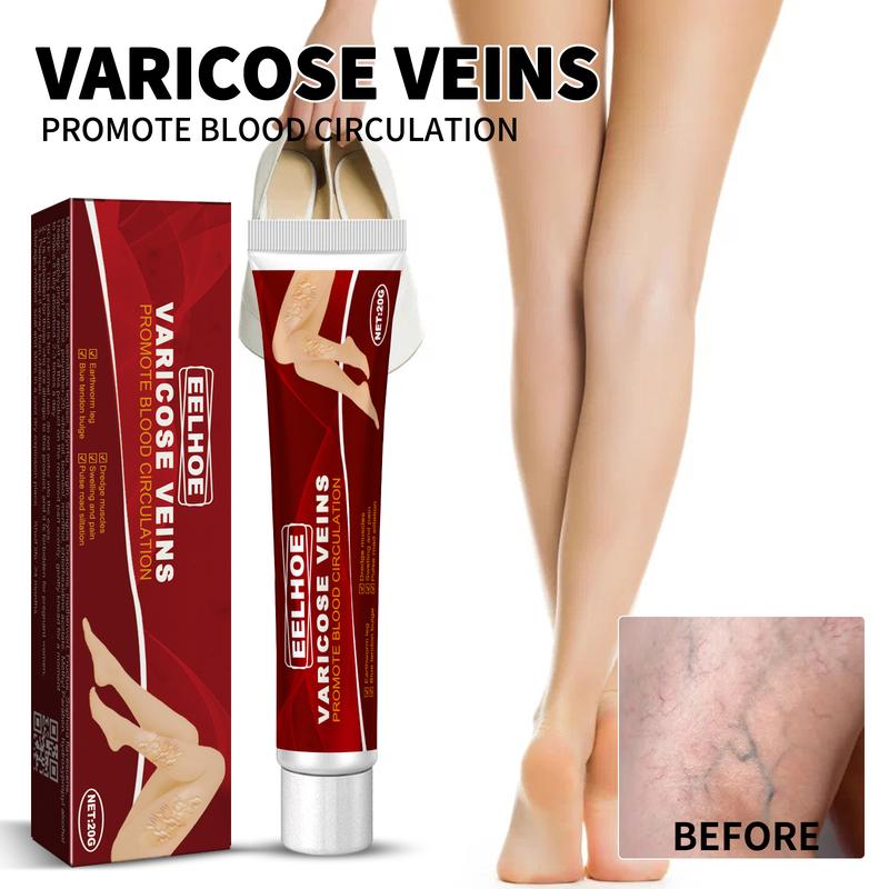 Vein Massage Varicose ointment relieves bulging leg blood vessels swollen leg earthworm leg vein massage cream Body Care Moisturizer