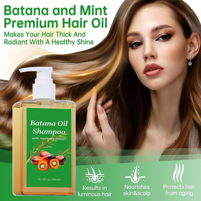 Batana Oil Shampoo, natural treatment toreduce hair loss and promote hair growth(10.14 0z 300 g),A favorite Christmas gift for boys and girls