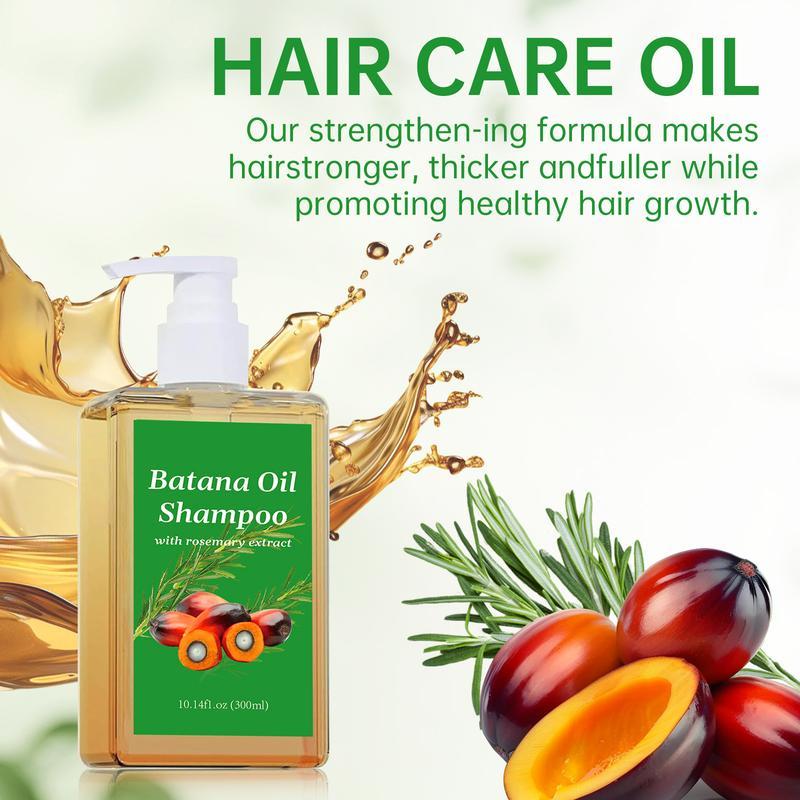 Batana Oil Shampoo, natural treatment toreduce hair loss and promote hair growth(10.14 0z 300 g),A favorite Christmas gift for boys and girls