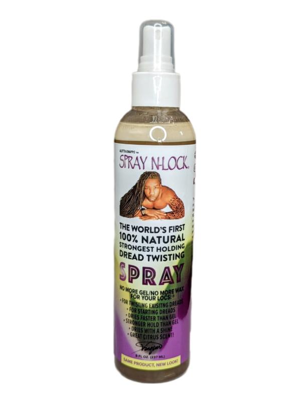 SPRAY N-LOCK Strongest Holding Natural Loc Twisting Spray no gel no wax loc spray dread twisting products